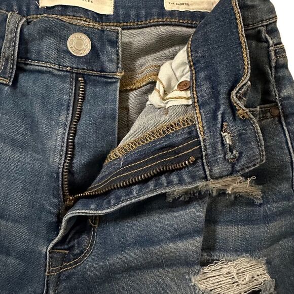 PacSun ~ Womens Denim Shorts ~ the Shortie ~ 5 pocket ~ size 26 - Picture 3 of 9